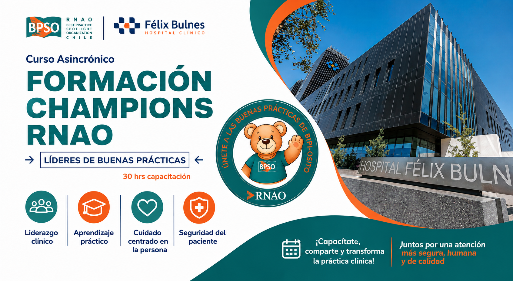Entrenamiento Virtual de Champions del  Programa BPG RNAO