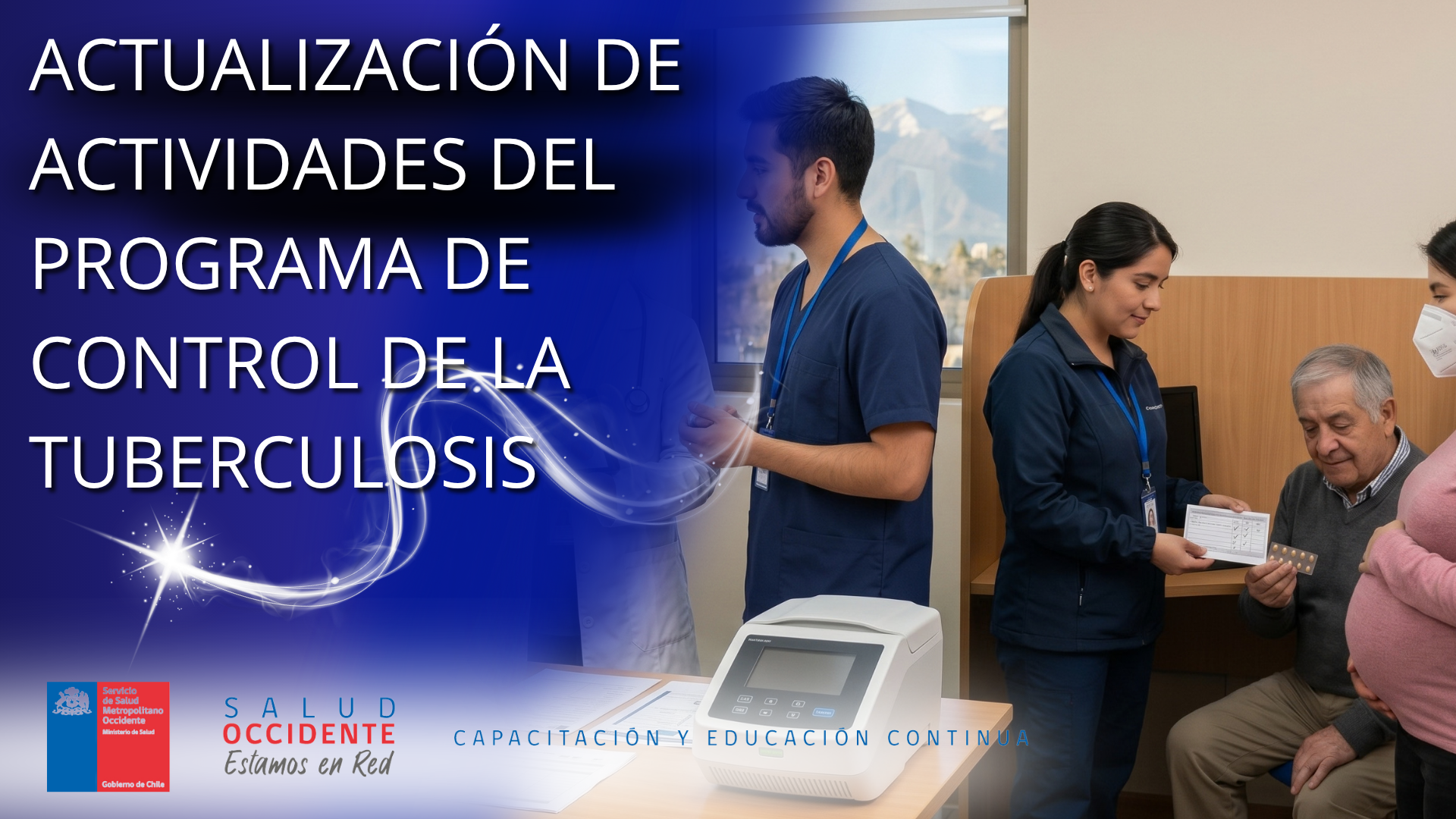 Actualización de actividades del programa de control de la tuberculosis 